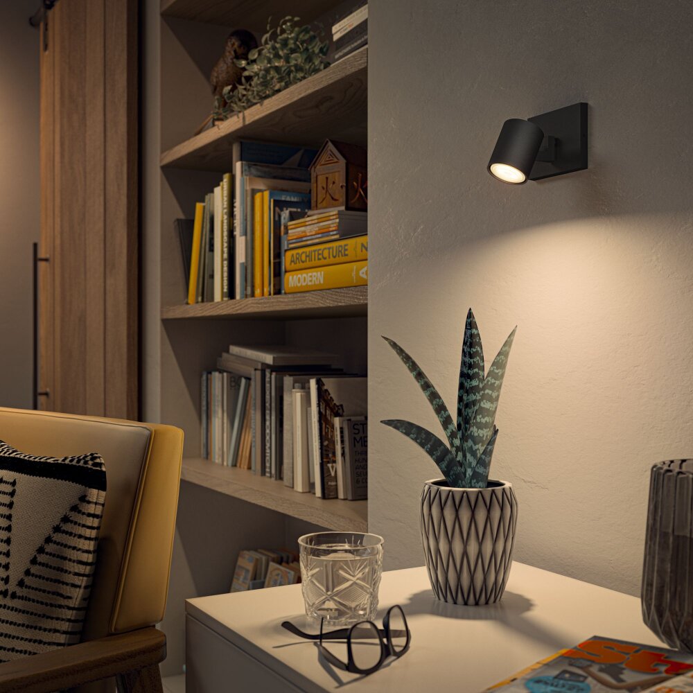 Philips Hue Runner Deckenleuchte LED Schwarz, 1-flammig main product photo