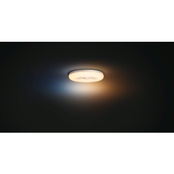 Philips Hue Struana Deckenleuchte LED Weiß, 1-flammig, Fernbedienung