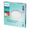 Philips Superslim CL550 Deckenpanel LED Weiß, 1-flammig