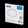 Philips WiZ Super Slim  Deckenleuchte LED Weiß, 1-flammig