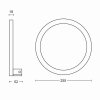 Philips Hue Sana Wandleuchte LED Schwarz, 1-flammig, Farbwechsler
