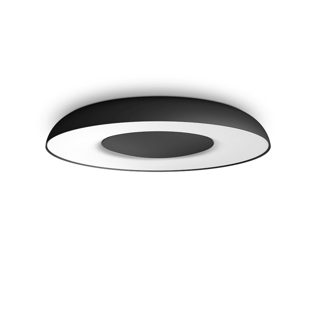 Philips Hue Still Deckenleuchte LED Schwarz, 1-flammig, Fernbedienung Schwarz 8719514341357