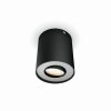 Philips Hue Pillar Deckenleuchte LED Schwarz, 1-flammig, Fernbedienung