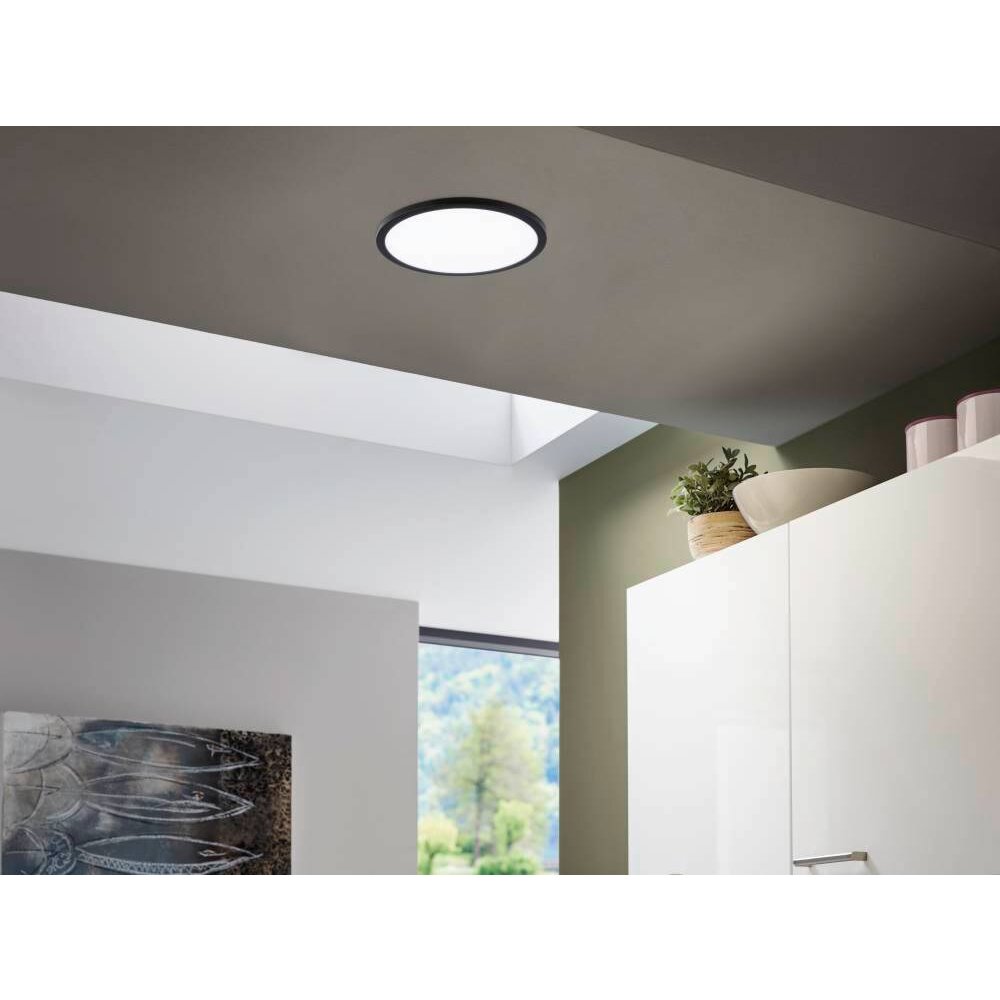 Eglo Leuchten FUEVA FLEX Einbauleuchte LED Schwarz, 1-flammig main product photo