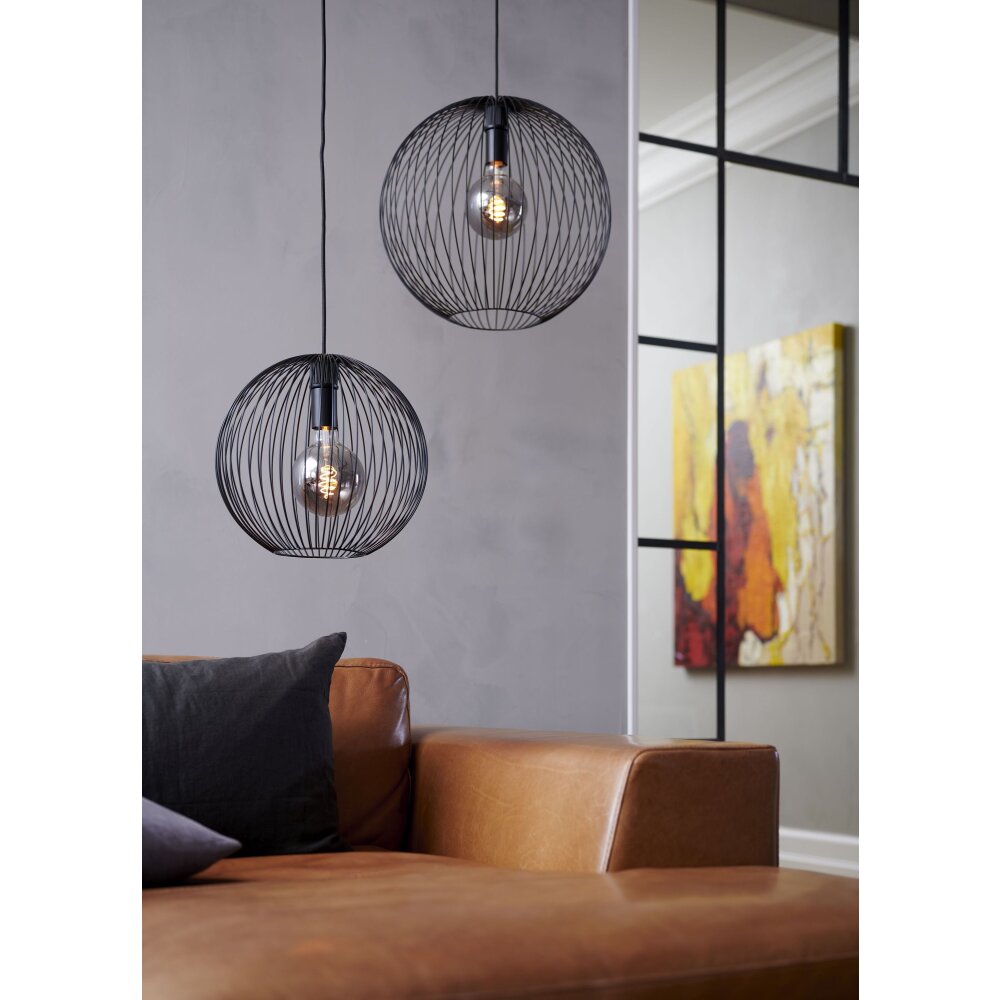 Nordlux BERONI Hängeleuchte Schwarz, 1-flammig main product photo