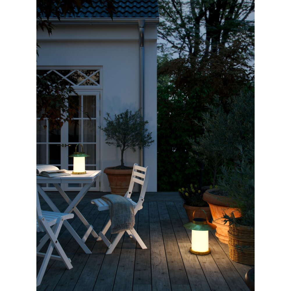 Nordlux TEMPLE Außentischleuchte LED Messing, 1-flammig main product photo