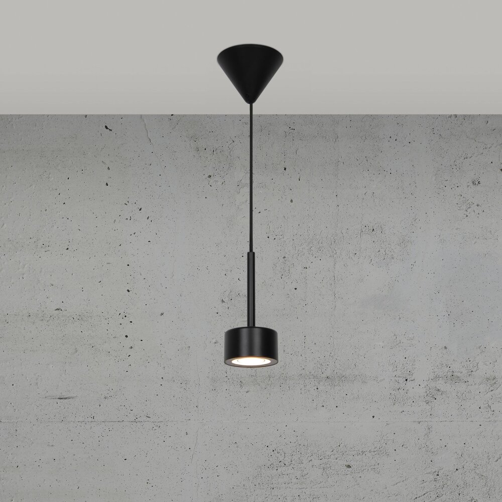 Nordlux CLYDE Hängeleuchte LED Schwarz, 1-flammig main product photo
