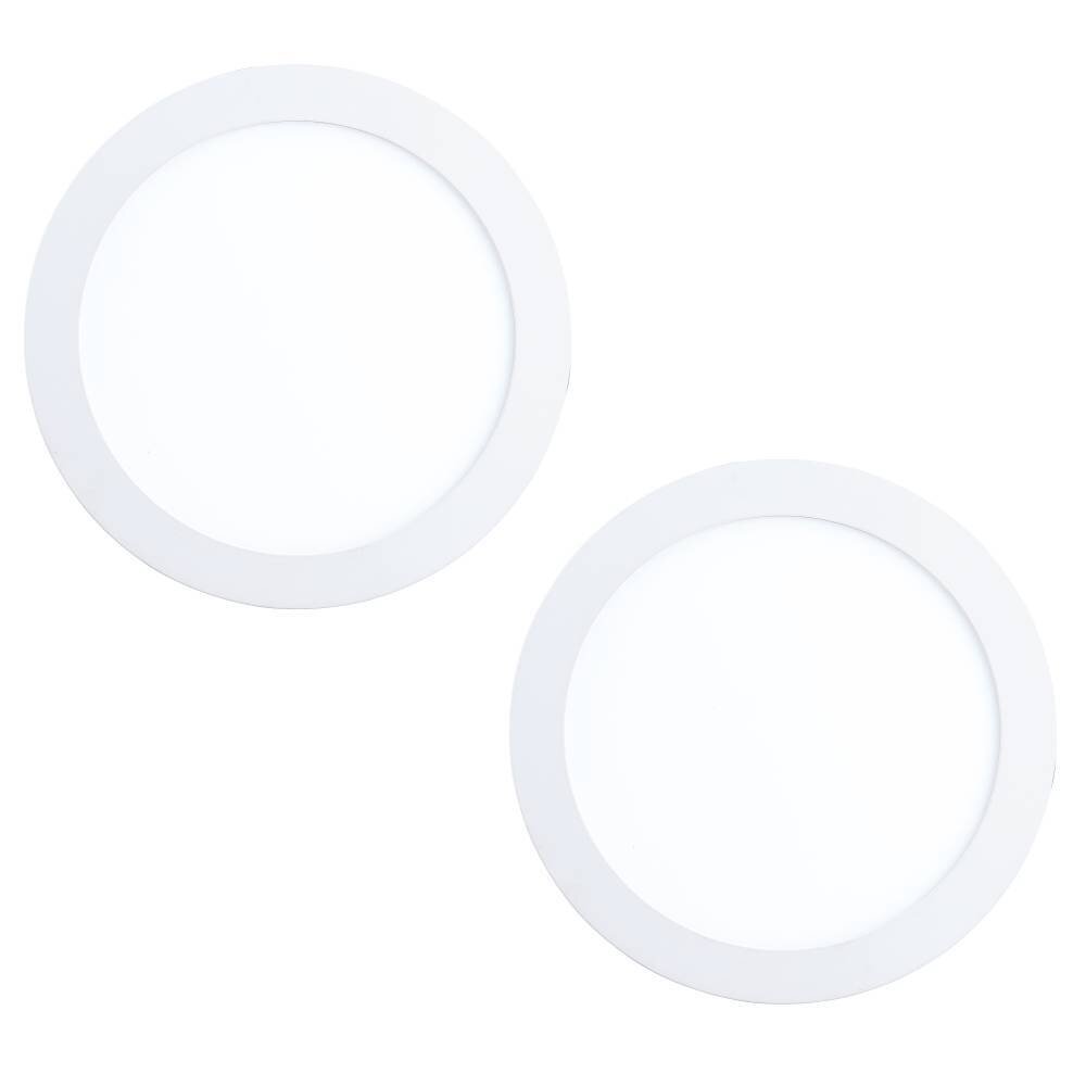 Eglo Leuchten FUEVA Einbauleuchte LED Weiß, 2-flammig main product photo