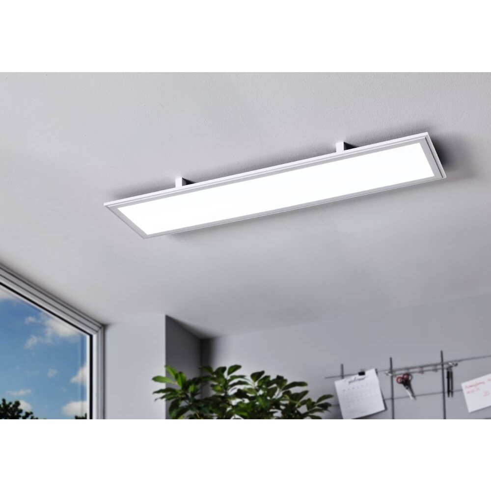 Eglo Leuchten SALOBRENA-C Deckenpanel LED Weiß, 1-flammig, Fernbedienung main product photo