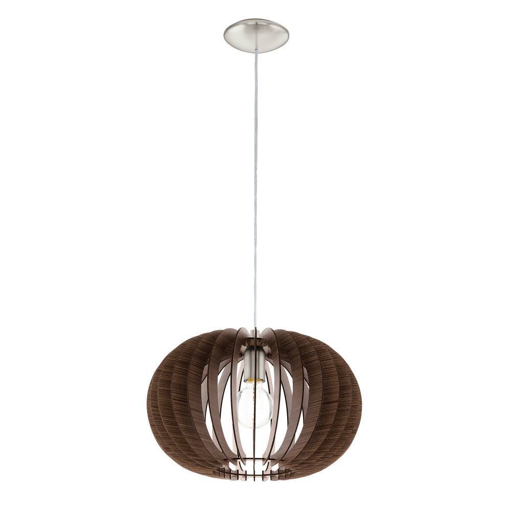 Eglo Leuchten STELLATO Pendelleuchte Nickel-Matt, 1-flammig main product photo