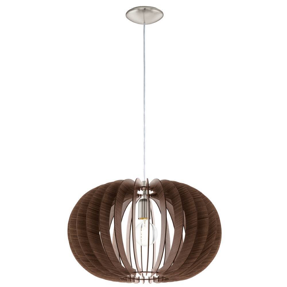 Eglo Leuchten STELLATO Pendelleuchte Nickel-Matt, 1-flammig main product photo