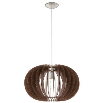 Eglo Leuchten STELLATO Pendelleuchte Nickel-Matt, 1-flammig