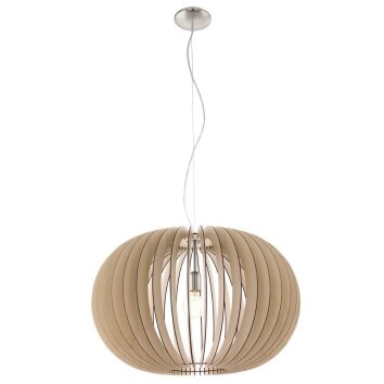 lampe Nickel-Matt Pendelleuchte Leuchten | 302100430 Trio Dunkelbraun, Elmau