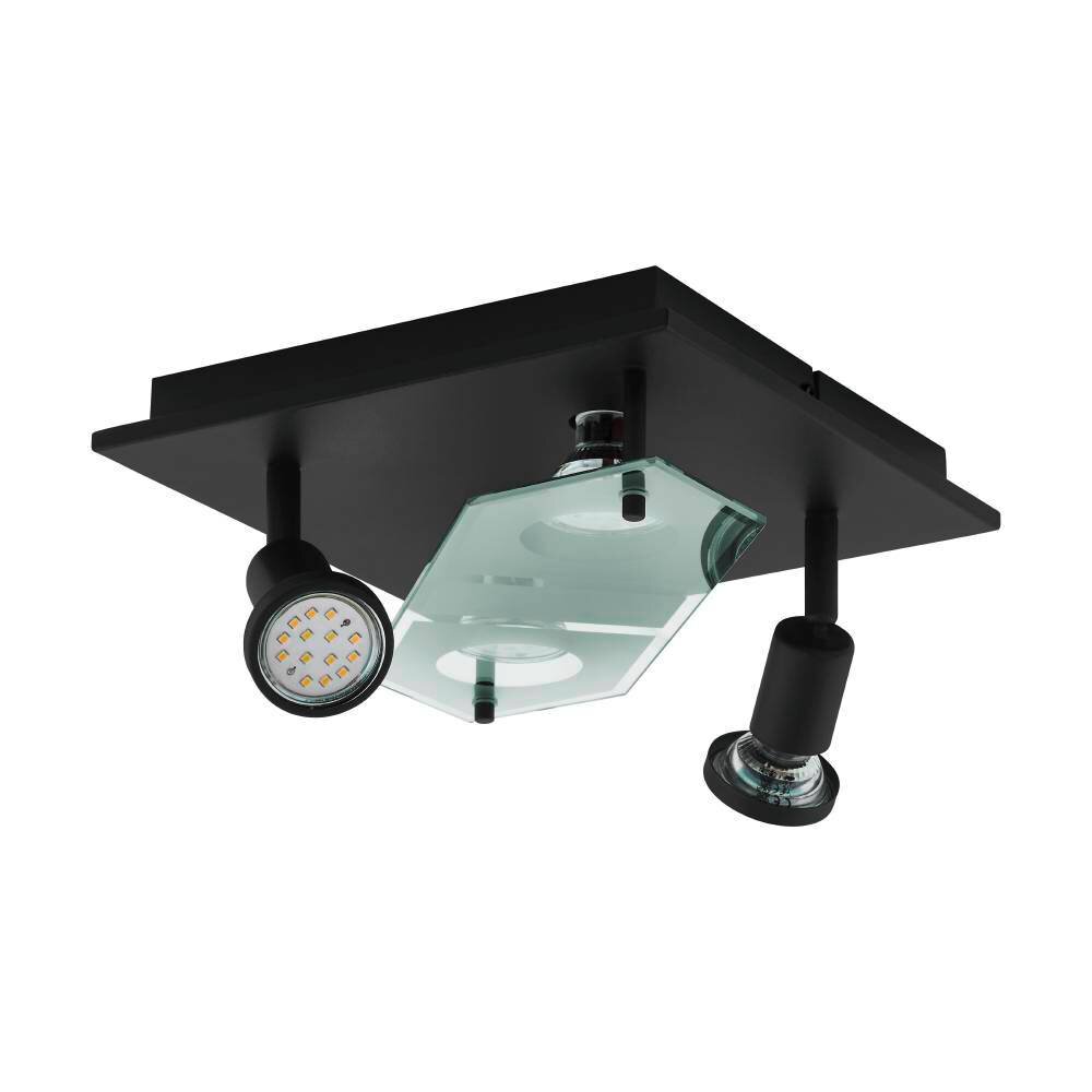 Eglo Leuchten CABO Deckenleuchte LED Schwarz, 4-flammig main product photo