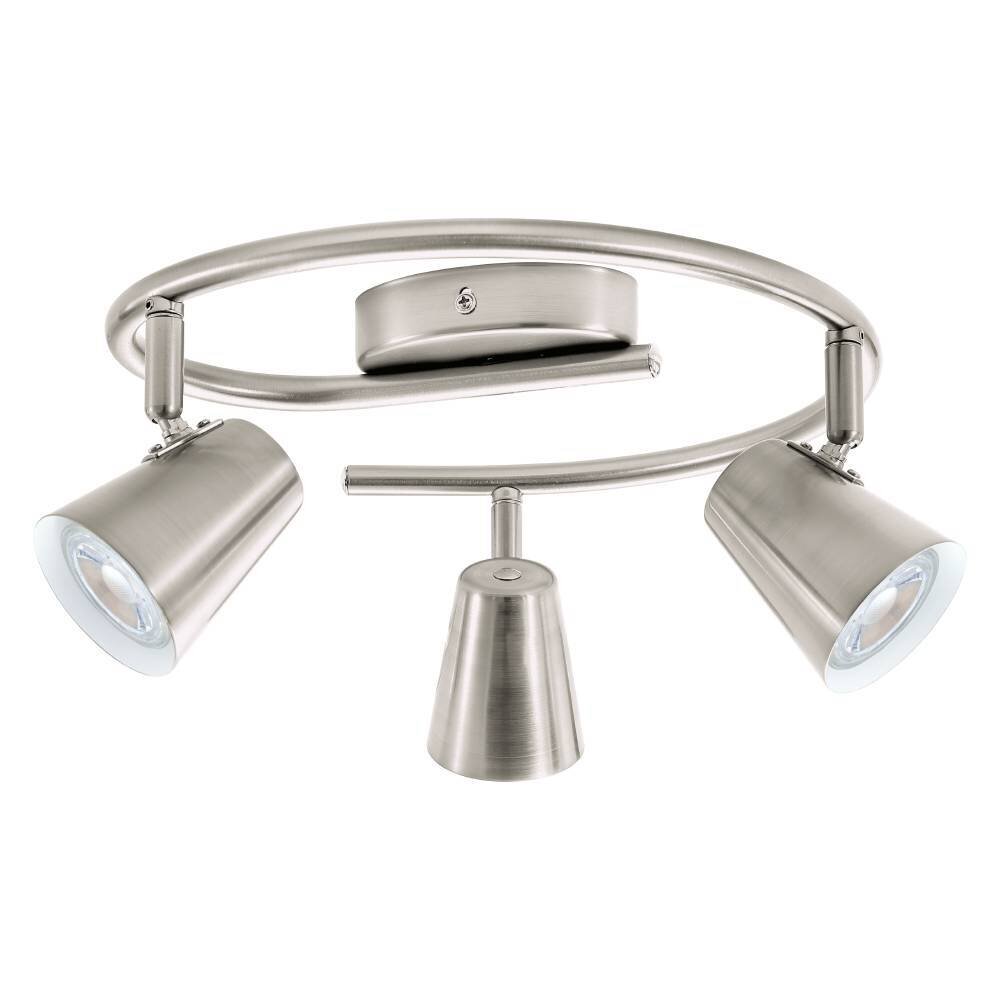 Eglo TRAVALE Deckenleuchte LED Nickel-Matt, 3-flammig main product photo
