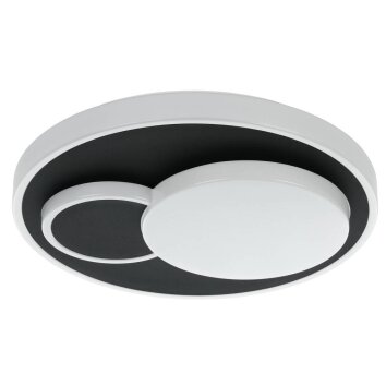 Eglo LEPRESO Deckenleuchte LED Schwarz, Weiß, 1-flammig
