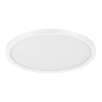 Eglo CAMPASPERO Deckenpanel LED Weiß, 1-flammig, Fernbedienung
