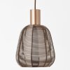 Brilliant Wallace Pendelleuchte Mokka, 1-flammig