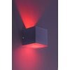Paul Neuhaus Q-AMIN Wandleuchte LED Anthrazit, 1-flammig, Fernbedienung, Farbwechsler