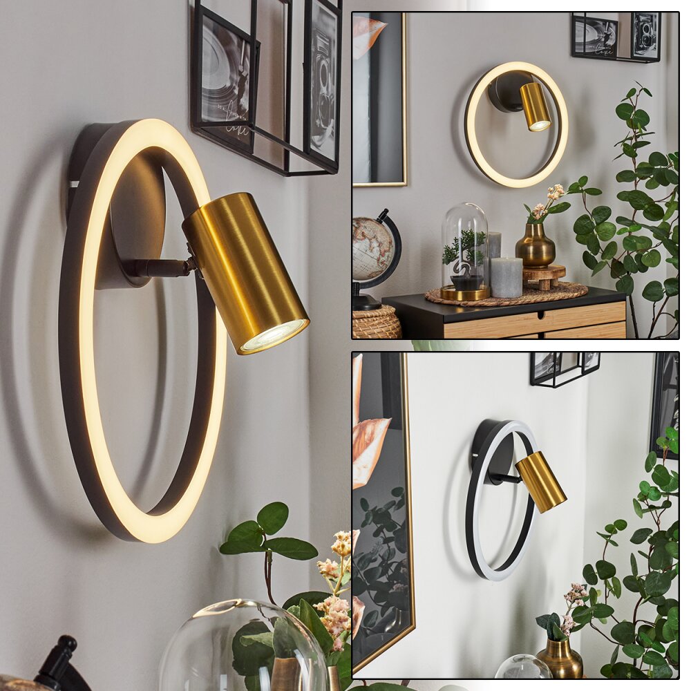 Reboleiro Wandleuchte LED Schwarz, 2-flammig main product photo
