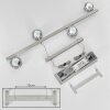 Fernandaires Pendelleuchte LED Nickel-Matt, 8-flammig