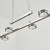 Fernandaires Pendelleuchte LED Nickel-Matt, 12-flammig