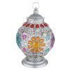 Globo GELASIUS Tischleuchte Grau, Silber, 1-flammig