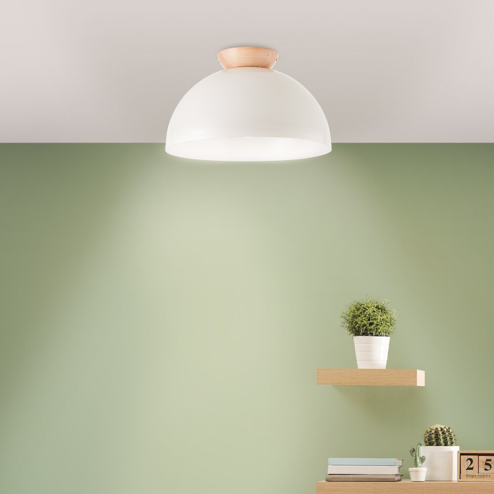 Brilliant Nalam Deckenleuchte Naturfarben, Weiß, 1-flammig main product photo