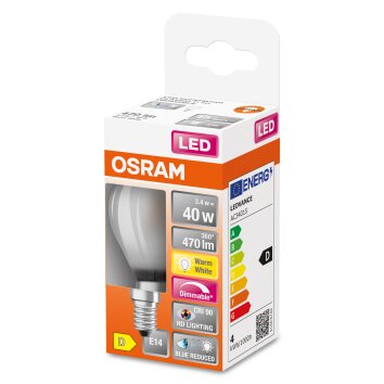 OSRAM SUPERSTAR LED E14 3,4 Watt 2700 Kelvin 470 Lumen