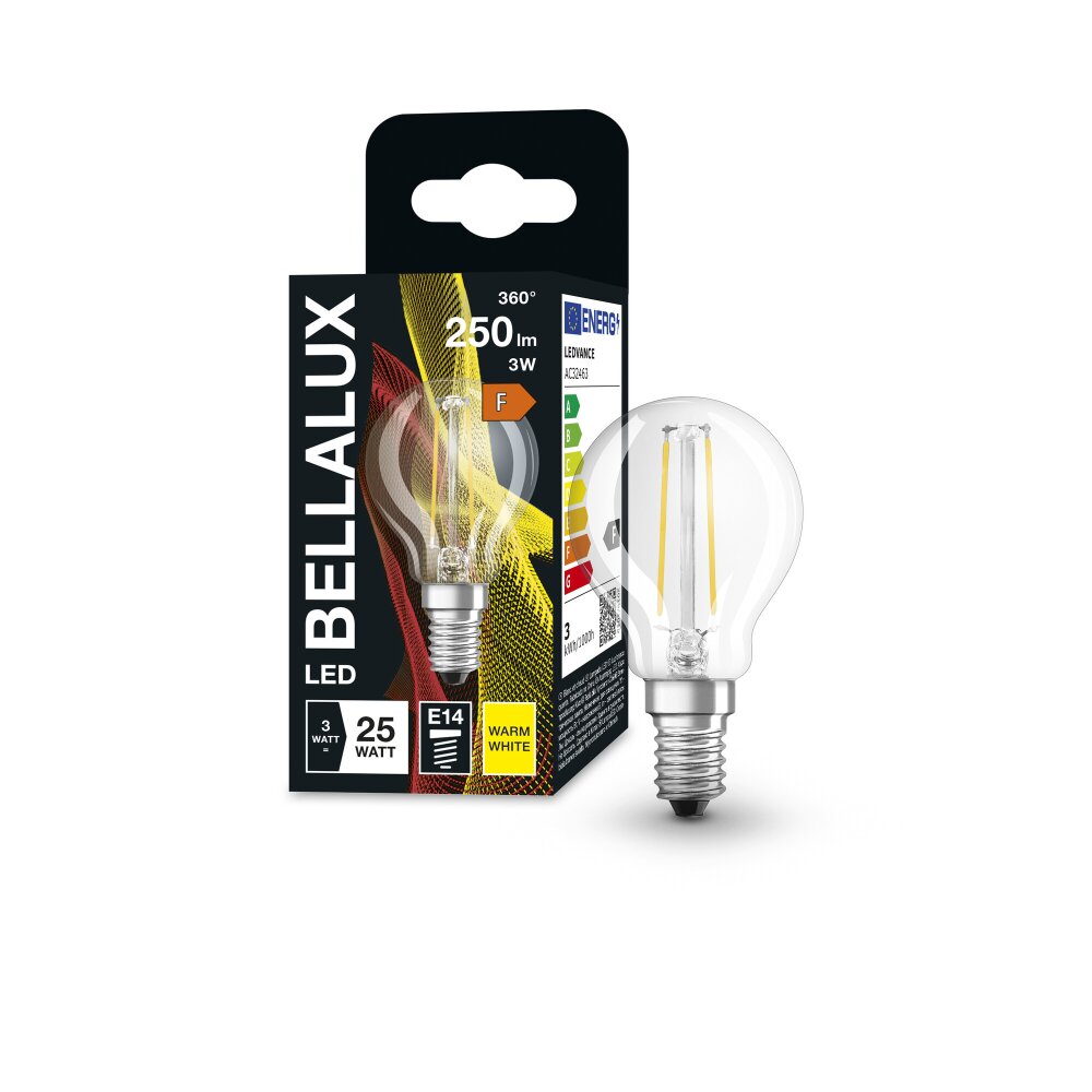 BELLALUX® LED E14 2,5 Watt 2700 Kelvin 250 Lumen main product photo