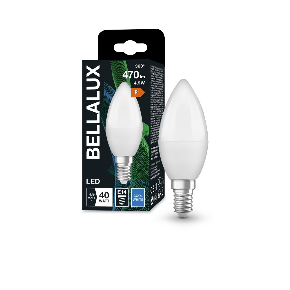 BELLALUX® LED E14 4,9 Watt 4000 Kelvin 470 Lumen main product photo