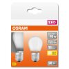 OSRAM LED Retrofit 2er Set E27 4 Watt 2700 Kelvin 470 Lumen