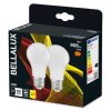 BELLALUX® 2er Set LED E27 8,5 Watt 2700 Kelvin 806 Lumen
