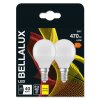 BELLALUX® 2er Set LED E14 4,9 Watt 2700 Kelvin 470 Lumen