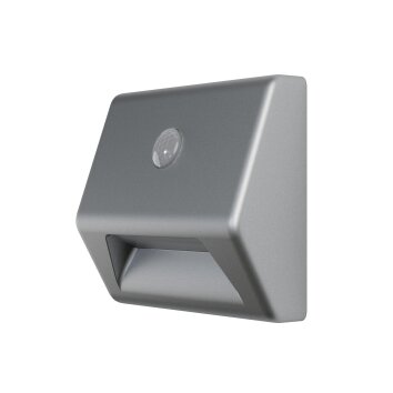 LEDVANCE NIGHTLUX® Stufenbeleuchtung Silber, 1-flammig, Bewegungsmelder