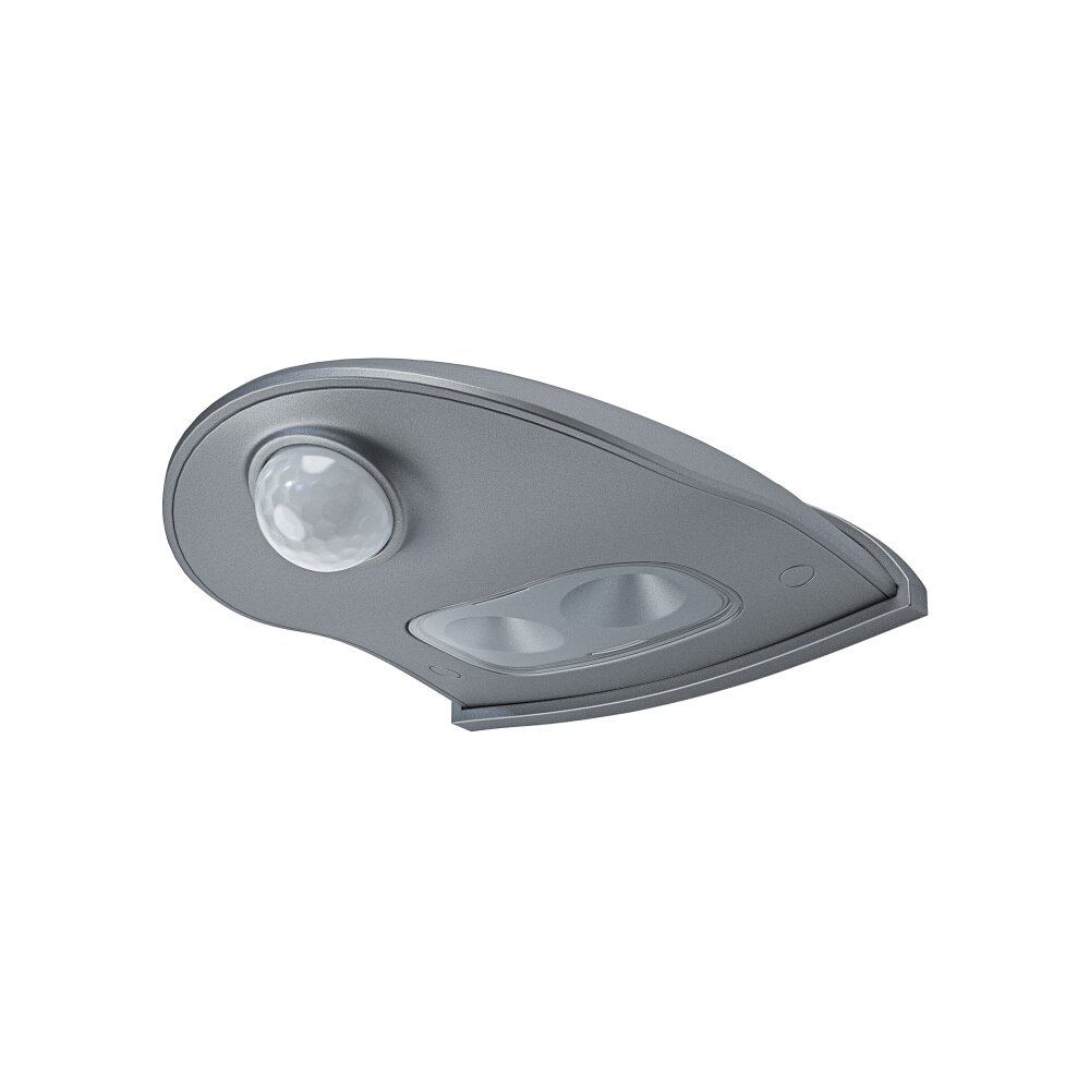 LEDVANCE Door Außenwandleuchte Silber, 1-flammig, Bewegungsmelder main product photo