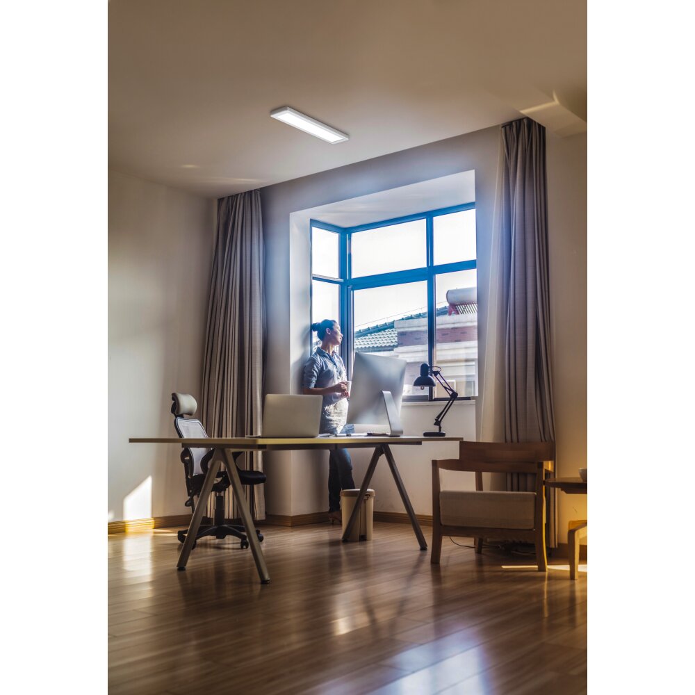 LEDVANCE OFFICE LINE Deckenpanel Weiß, 1-flammig main product photo