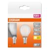OSRAM LED Retrofit 2er Set E14 2,5 Watt 2700 Kelvin 250 Lumen