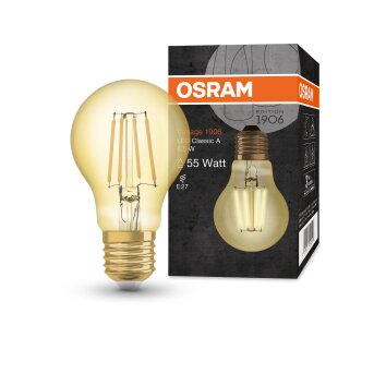 OSRAM Vintage 1906® LED E27 6,5 Watt 2400 Kelvin 650 Lumen
