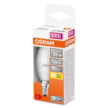 OSRAM LED STAR E14 3,3 Watt 2700 Kelvin 250 Lumen