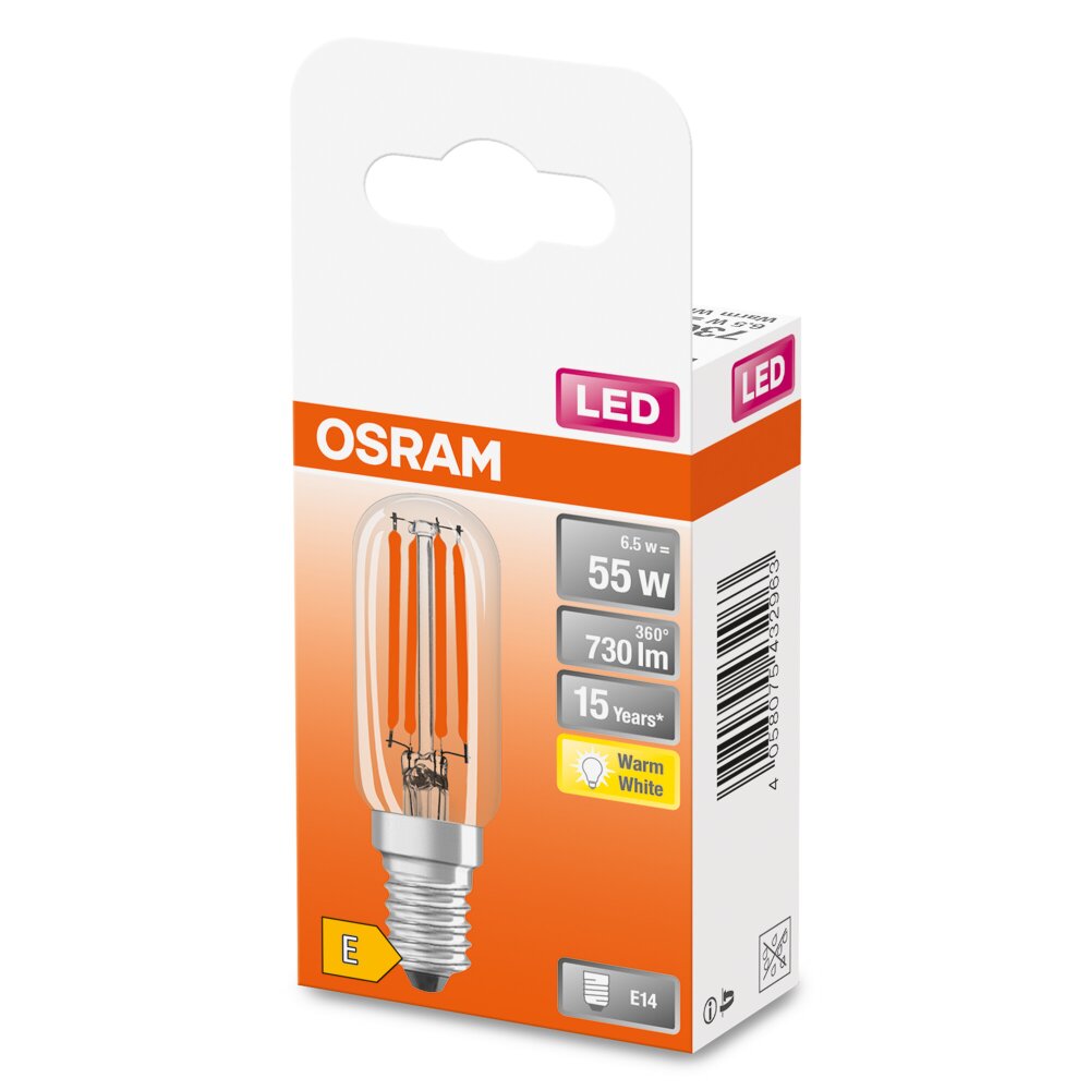 OSRAM LED SPECIAL E14 6,5 Watt 2700 Kelvin 730 Lumen main product photo