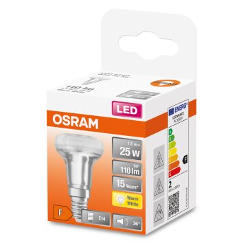 OSRAM LED STAR E14 1,5 Watt 2700 Kelvin 110 Lumen