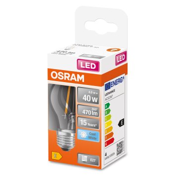 OSRAM LED Retrofit E27 4 Watt 4000 Kelvin 470 Lumen