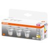 OSRAM LED STAR PAR16 3er Set GU10 2,6 Watt 2700 Kelvin 230 Lumen