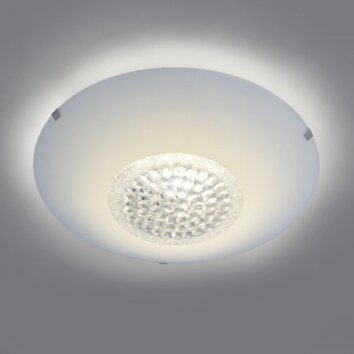 Leuchten Direkt ANNA Deckenleuchte LED Weiß, 1-flammig