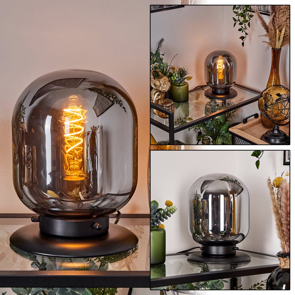 Arieux Tischleuchte Schwarz, 1-flammig main product photo