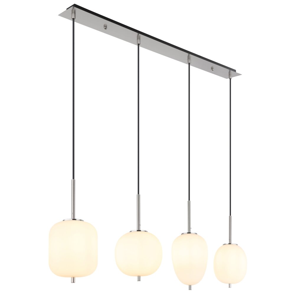 Globo BLACKY Hängeleuchte Nickel-Matt, 4-flammig main product photo