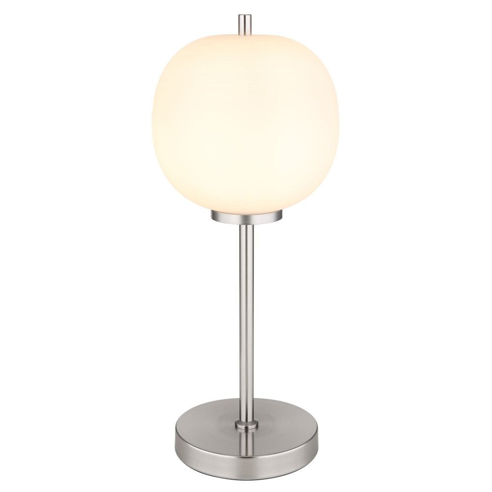 Globo BLACKY Tischleuchte Nickel-Matt, 1-flammig main product photo