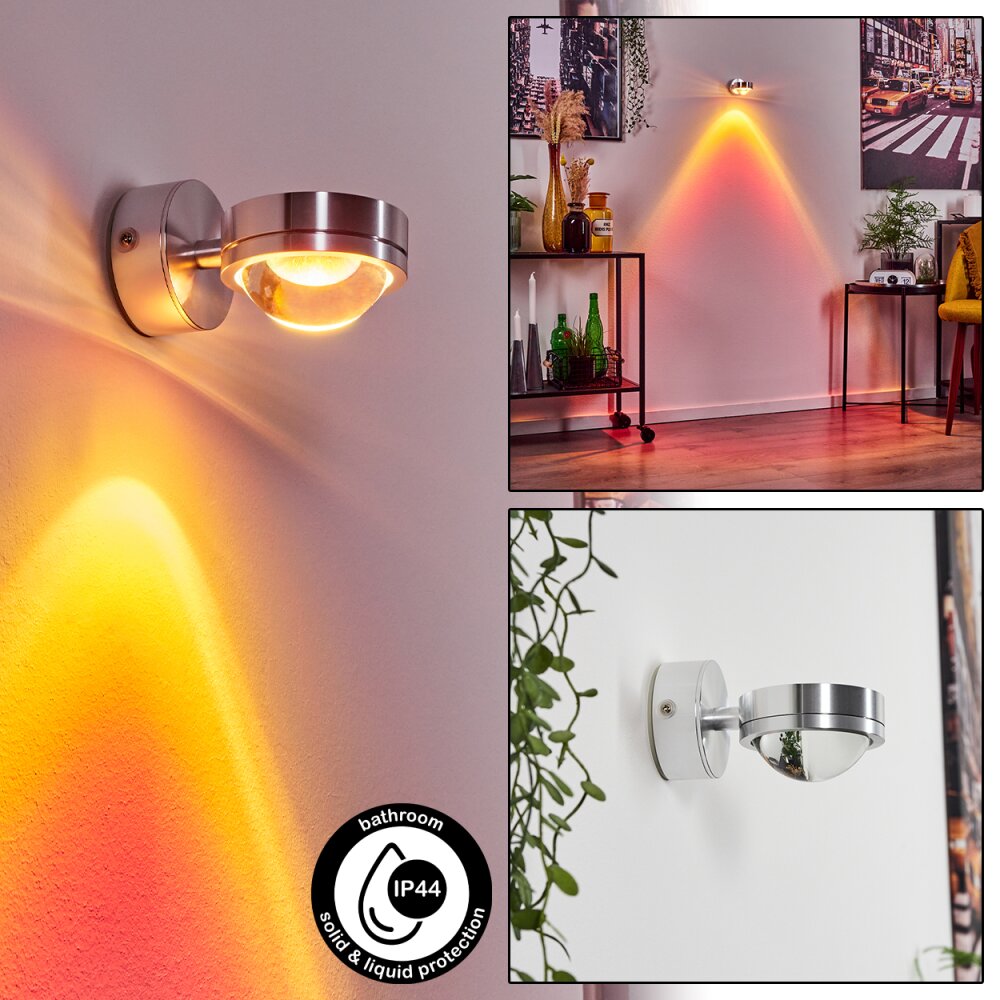 Harare Wandleuchte LED Chrom, 1-flammig main product photo
