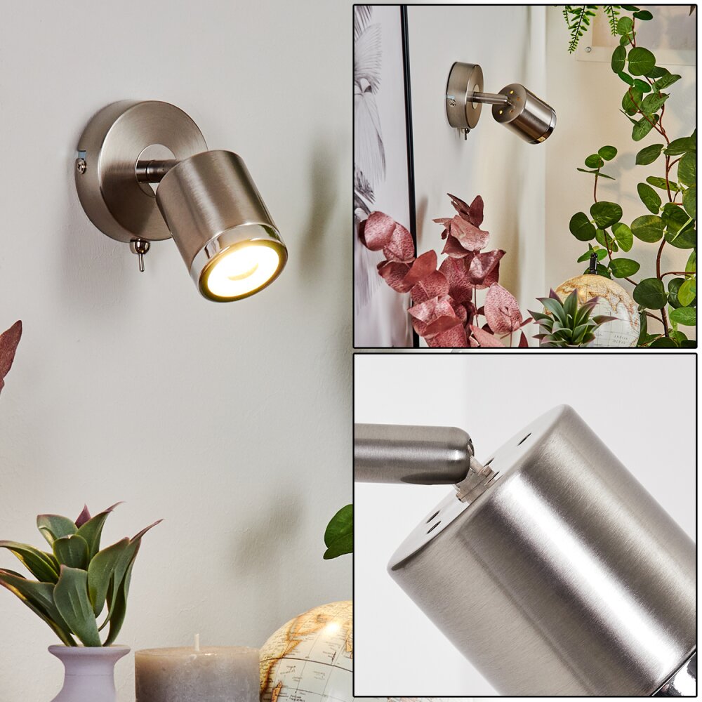 Autilla Wandleuchte LED Nickel-Matt, 1-flammig main product photo